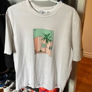 Adidas graphic tee